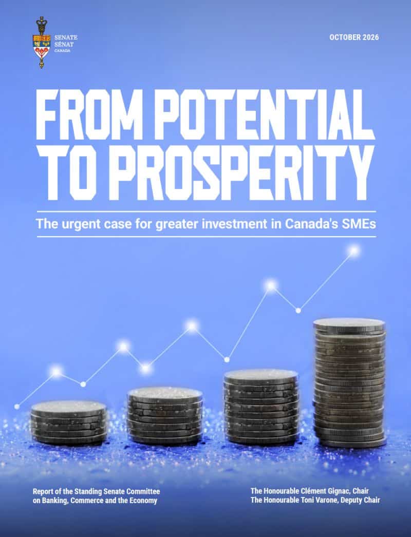 Senate recommendation to expand Flow-Through Shares for Canadian technology startups